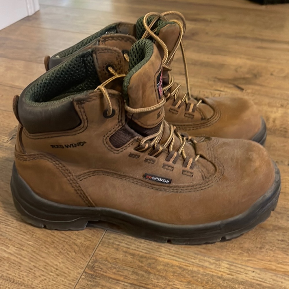 Red Wing King Toe waterproof safety toe boot
